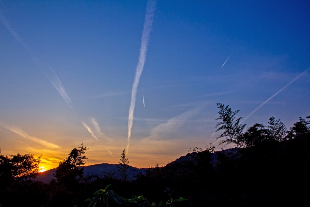 みんな集まる夕暮れの星