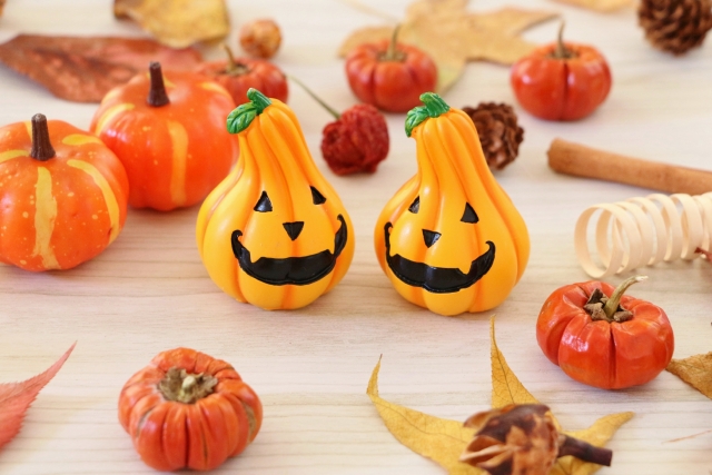 10月のイベント、ハロウィンのかぼちゃ